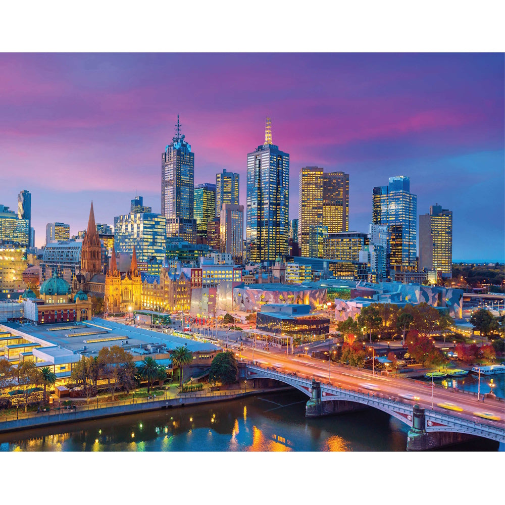 Mindbogglers 1000 Piece Puzzle - Melbourne, Australia
