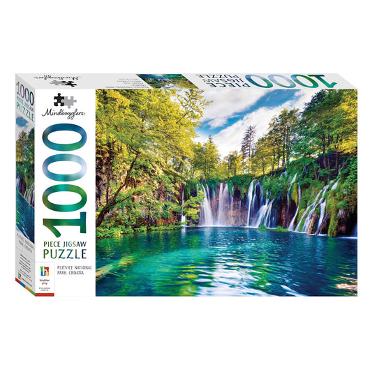 Mindbogglers 1000 Piece Puzzle - Plitvice National Park, Croatia