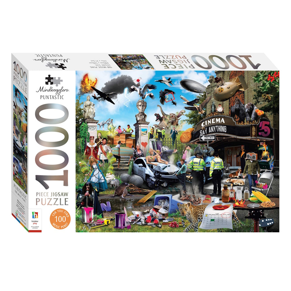 Mindbogglers 1000 Piece Puzzle - Puntastic Music
