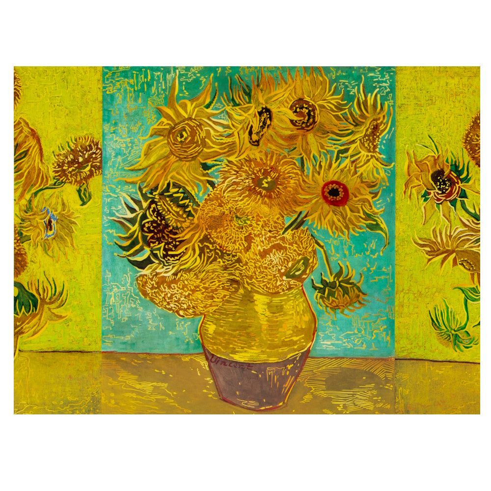 Mindbogglers Gold 500 Piece Puzzle - Sunflowers