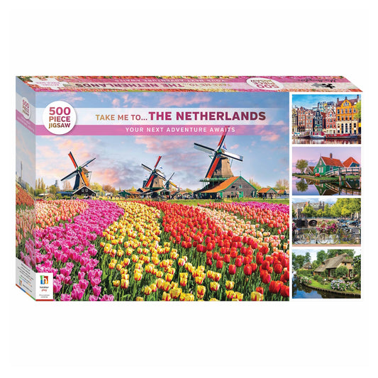 Mindbogglers 500 Piece Puzzle - Take Me to the Netherlands