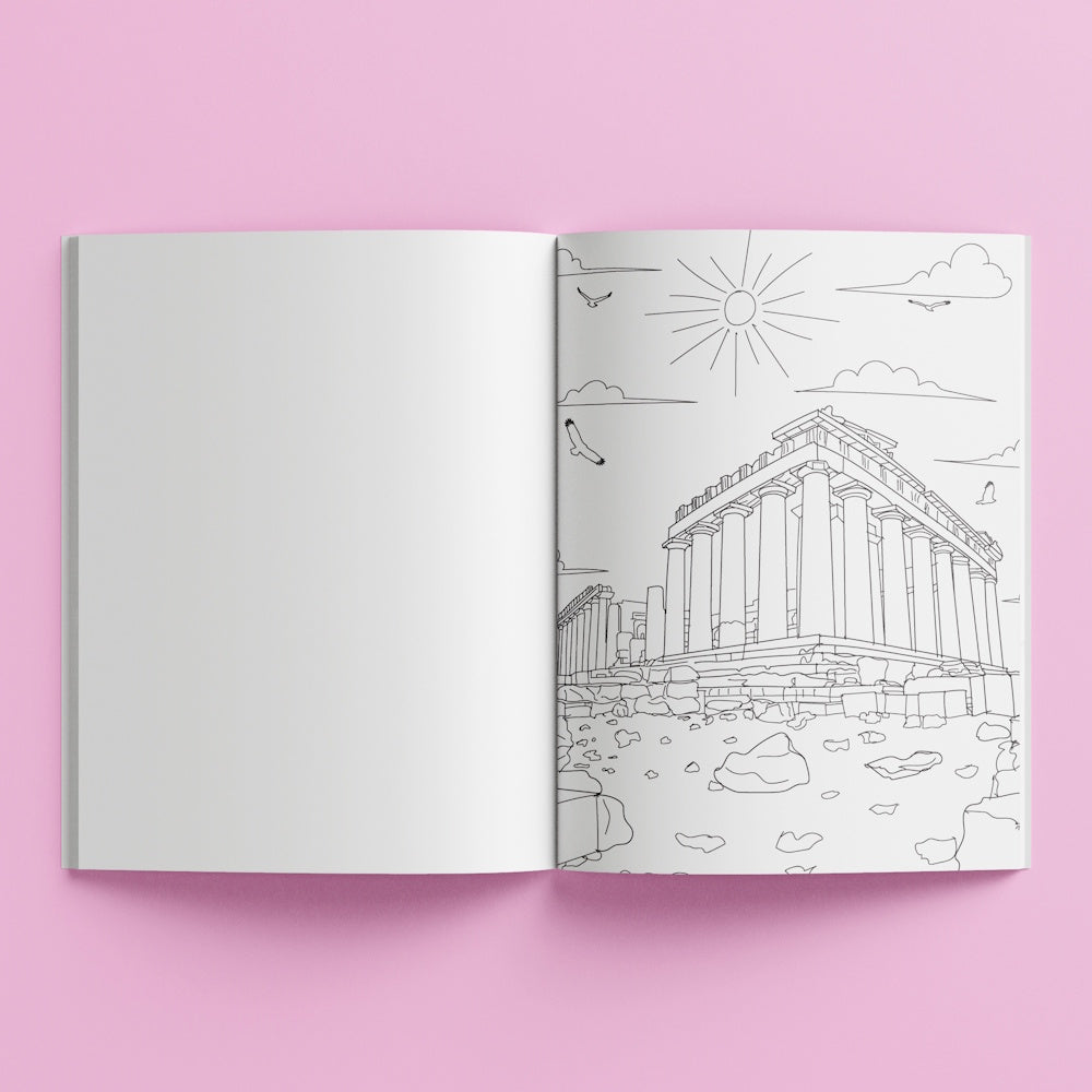 Mindwaves Calming Colouring Book - Escape