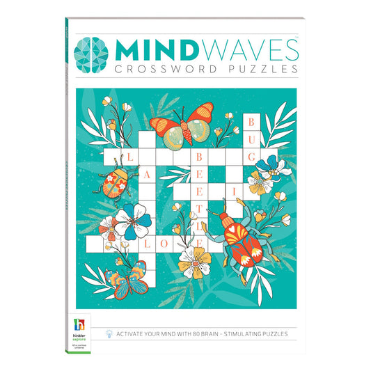 Mindwaves Puzzle Book - Crosswords