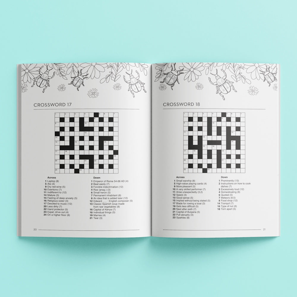 Mindwaves Puzzle Book - Crosswords