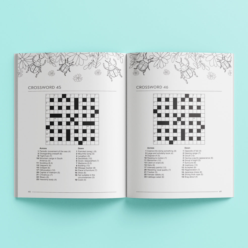 Mindwaves Puzzle Book - Crosswords