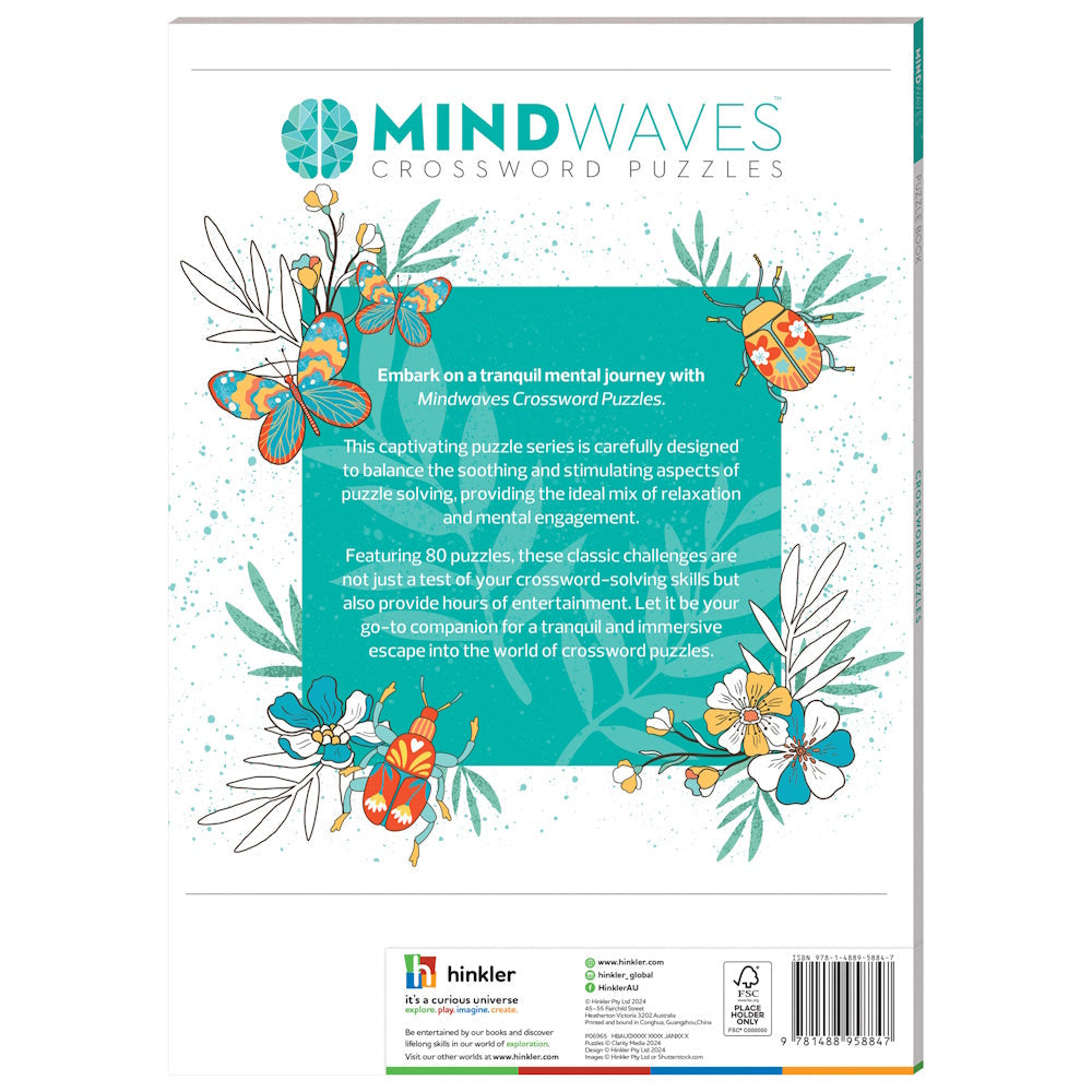 Mindwaves Puzzle Book - Crosswords