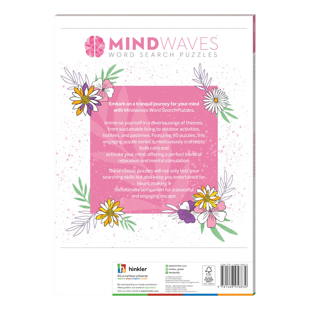 Mindwaves Puzzle Book - Word Search