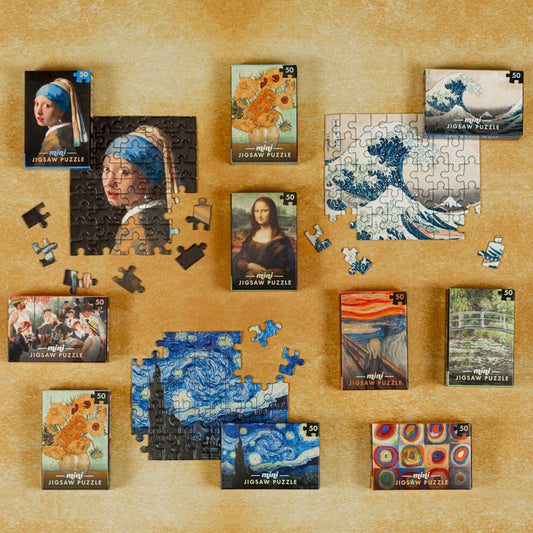 Mini Masterpieces 50 Piece Puzzles