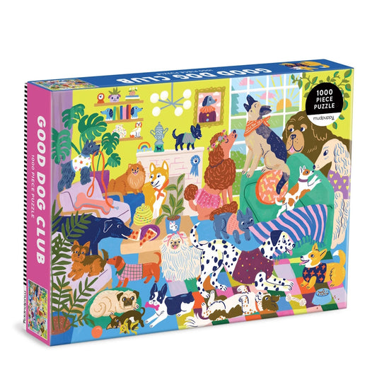 Mudpuppy 1000 Piece Family Puzzle - Good Dog Club
