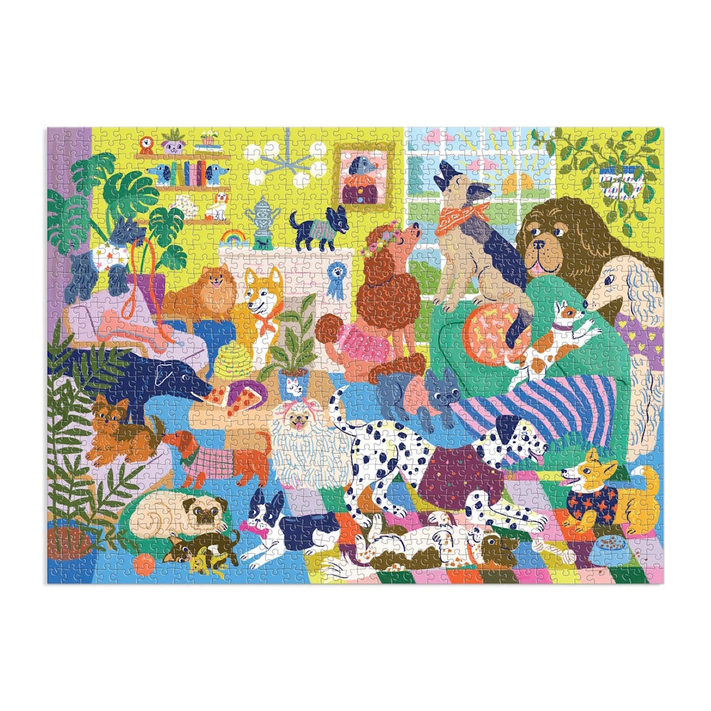 Mudpuppy 1000 Piece Family Puzzle - Good Dog Club