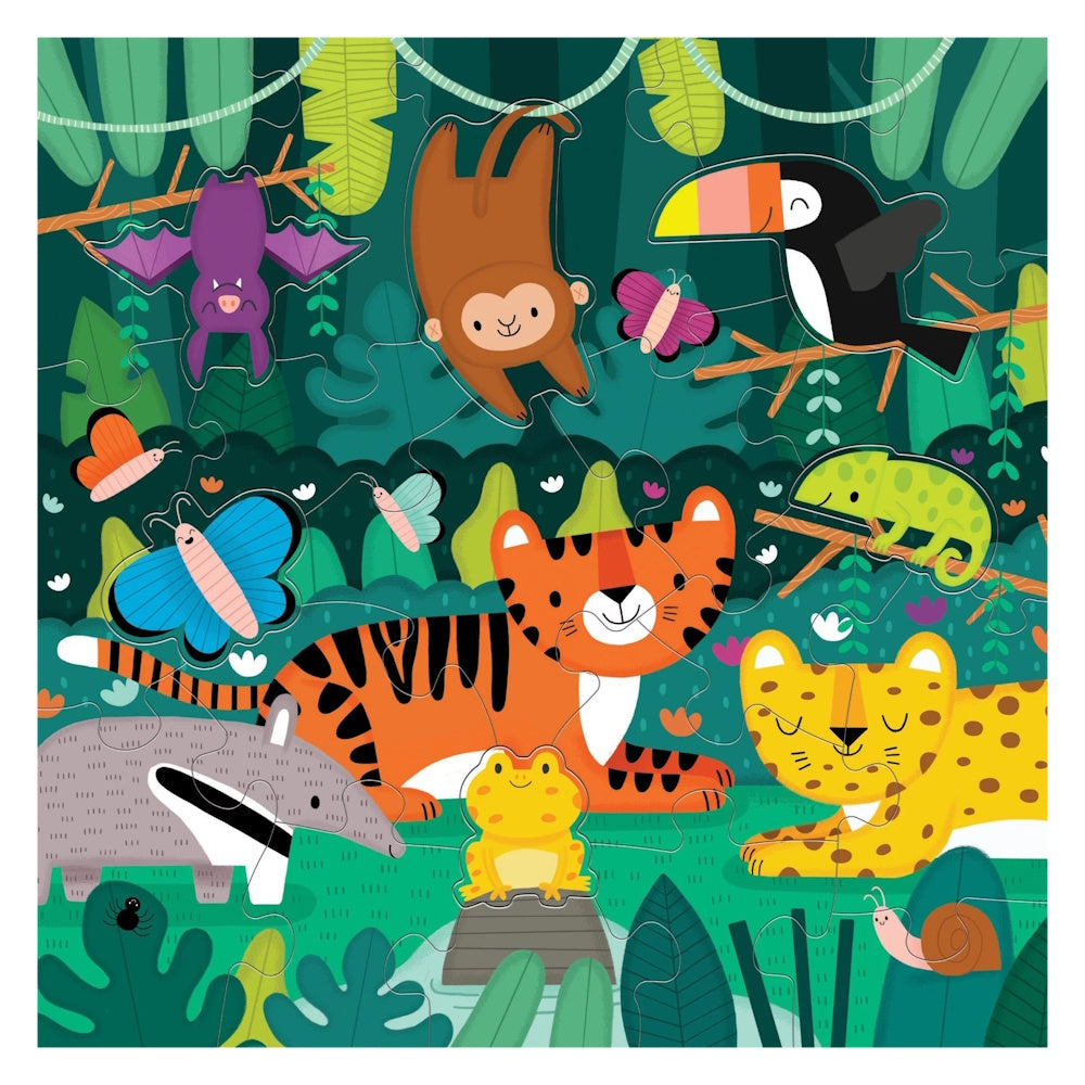 Mudpuppy 25 Piece Floor Puzzle - Rainforest