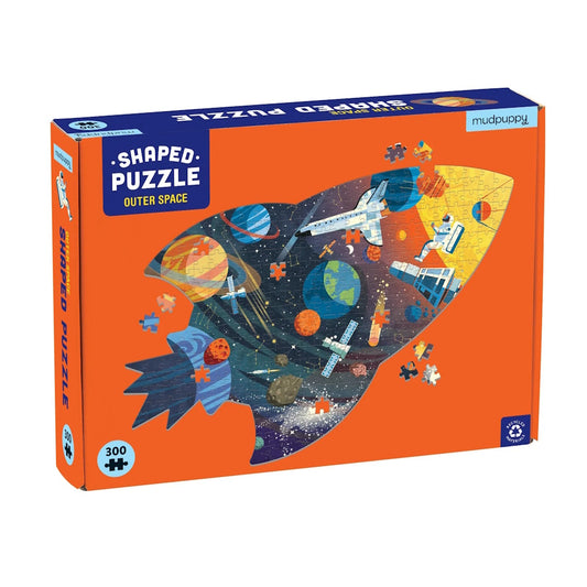 Mudpuppy 300 Piece Shaped Puzzle - Outer Space