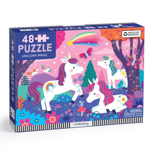 Mudpuppy 48 Piece Puzzle - Unicorn Magic