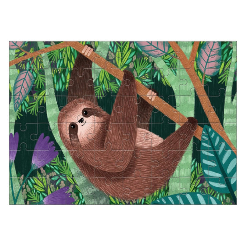 Three-toed Sloth 48 Piece Mini Puzzle