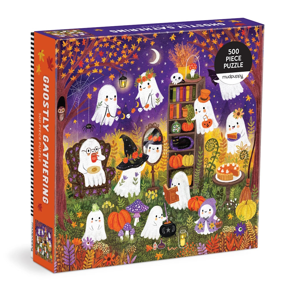 Mudpuppy 500 Piece Family Puzzle - Ghostly Gathering