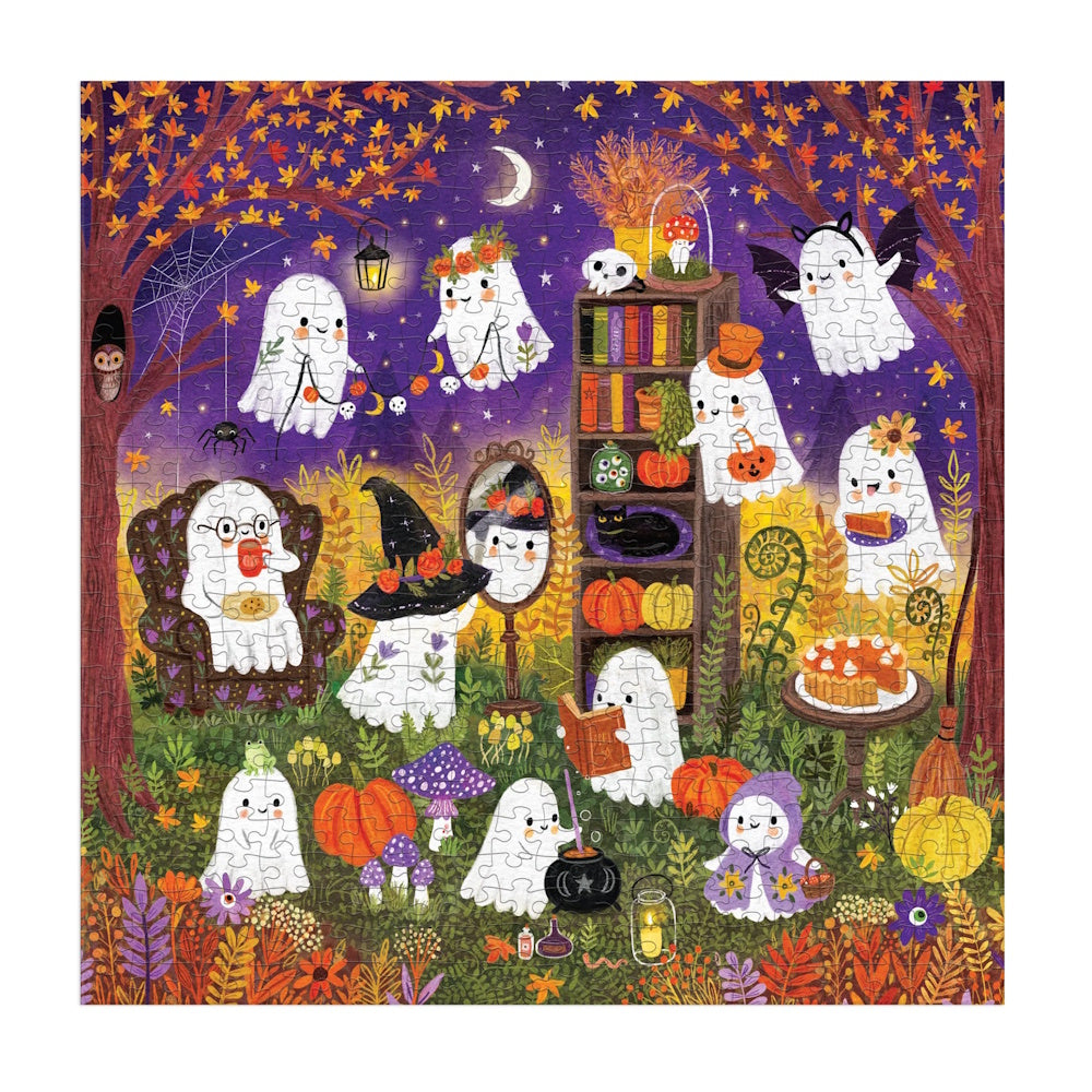Mudpuppy 500 Piece Family Puzzle - Ghostly Gathering