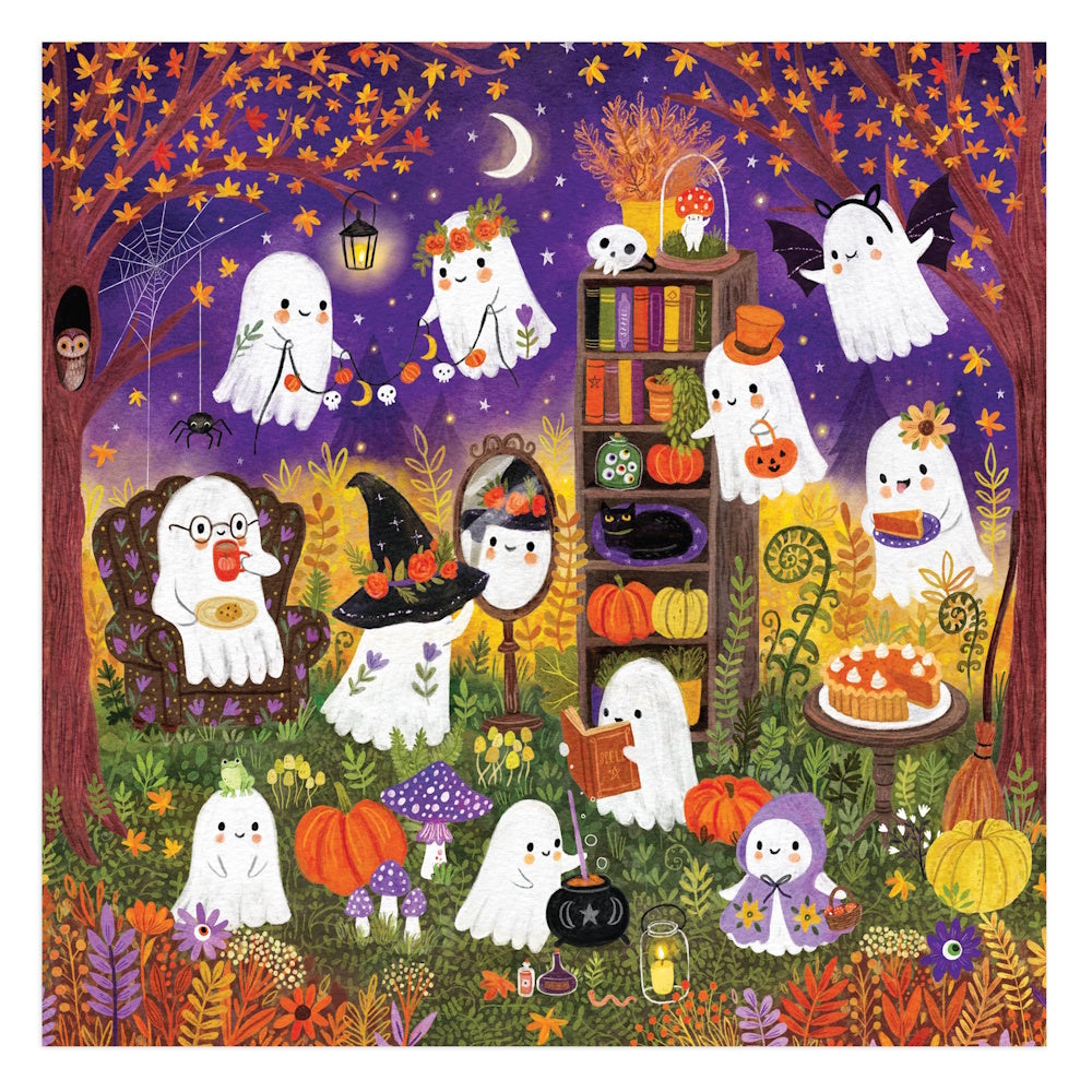 Mudpuppy 500 Piece Family Puzzle - Ghostly Gathering