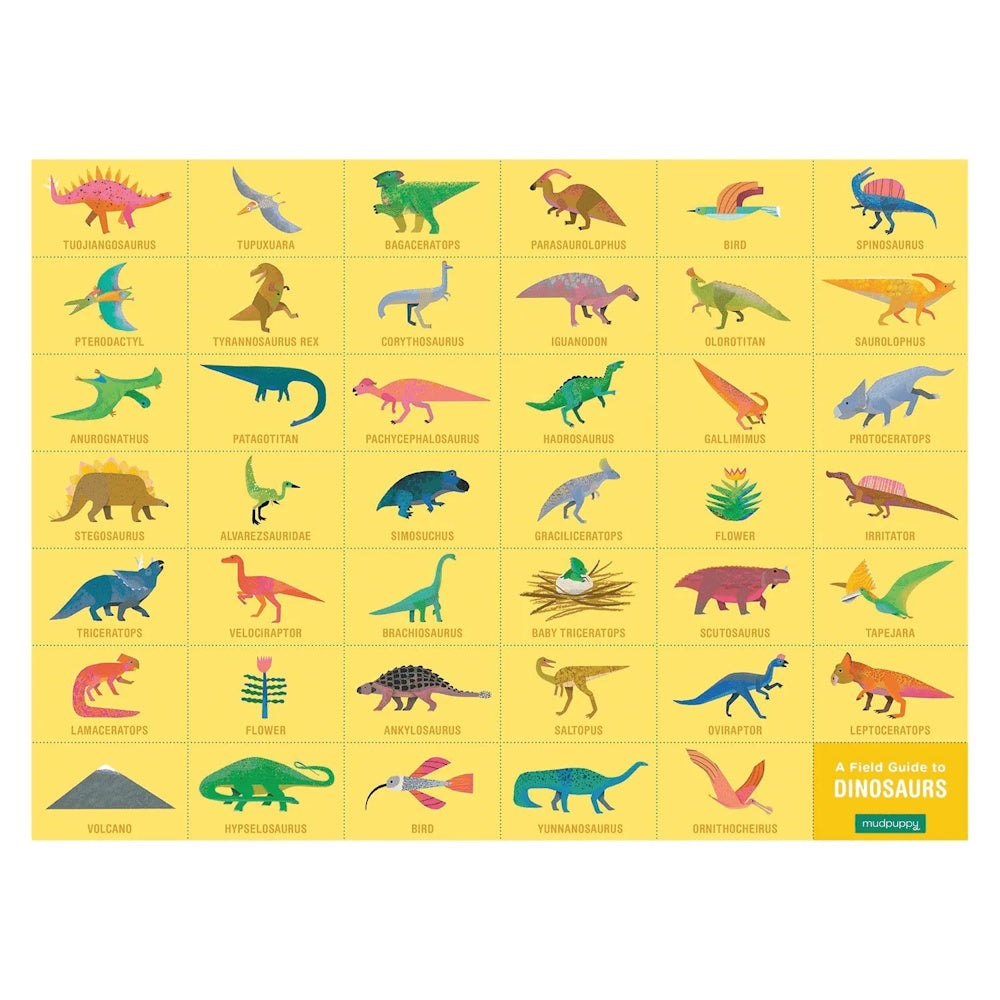 Mudpuppy Dinosaurs 64 Piece Search & Find Puzzle