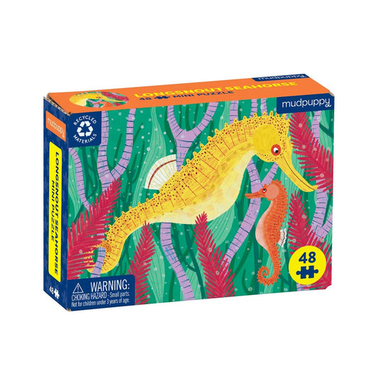 Longsnout Seahorse 48 Piece Mini Puzzle