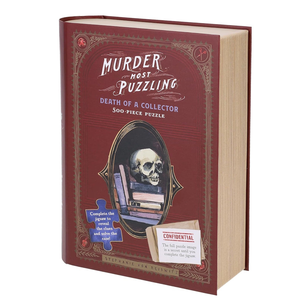 Murder Most Puzzling Death of a Collector 500 Piece Puzzle