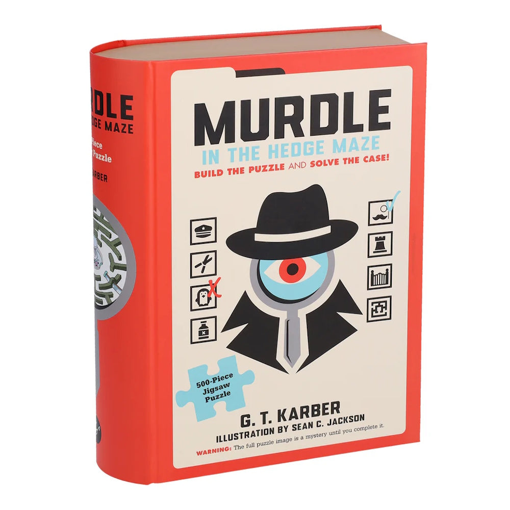 Murdle in the Hedge Maze 500 Piece Puzzle