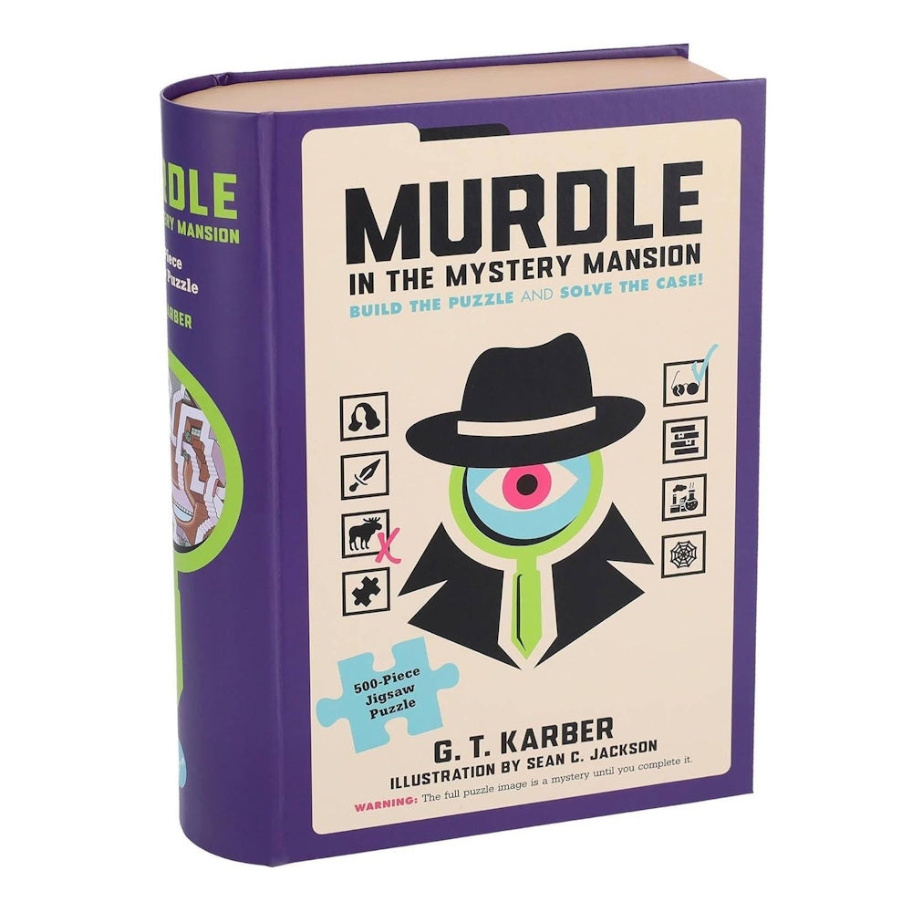 Murdle in the Mystery Mansion 500 Piece Puzzle – The Jigstore