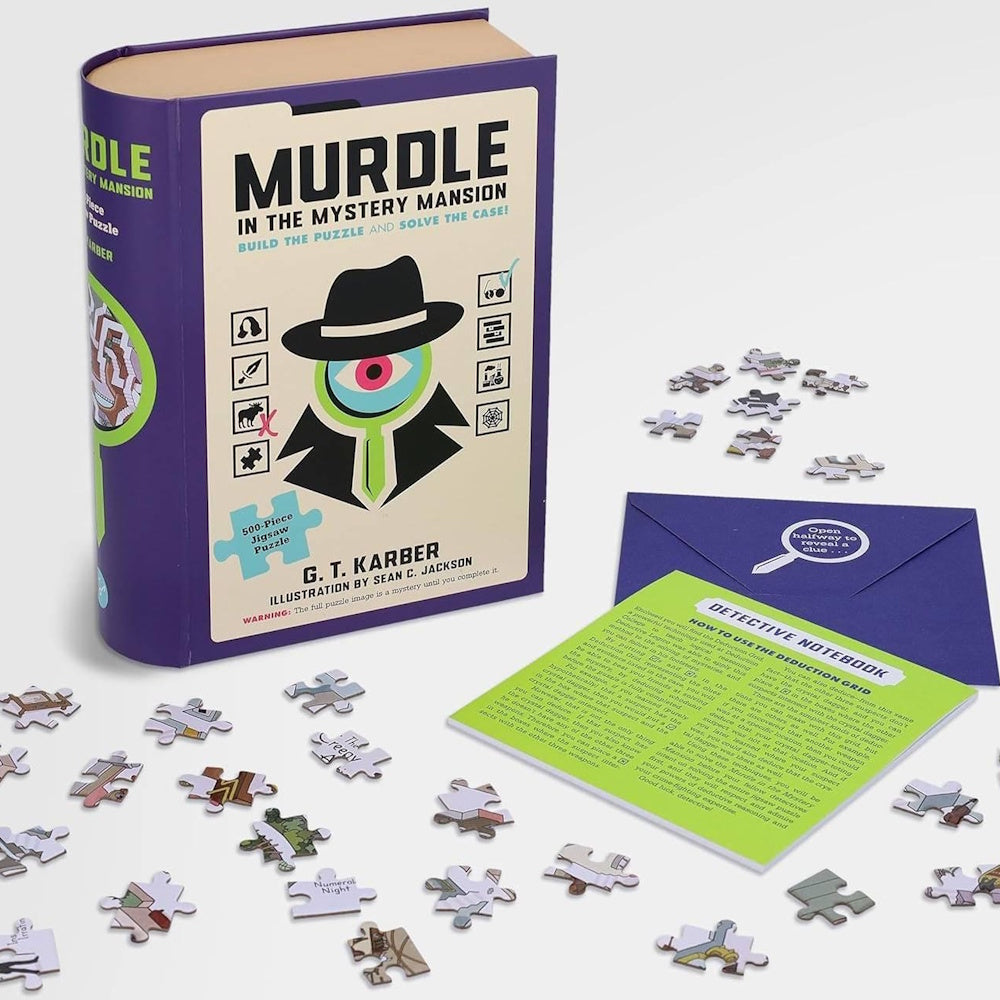 Murdle in the Mystery Mansion 500 Piece Puzzle