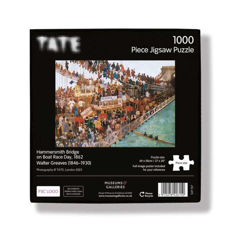 TATE 1000 Piece Jigsaw Puzzle - Boat Race Day