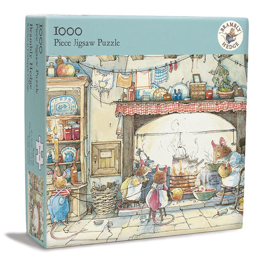 Brambly Hedge 1000 Piece Jigsaw Puzzle - Kitchen at Crabapple Cottage