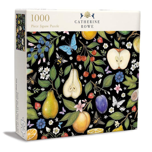 Catherine Rowe 1000 Piece Jigsaw Puzzle - Butterfly & Bee Garden