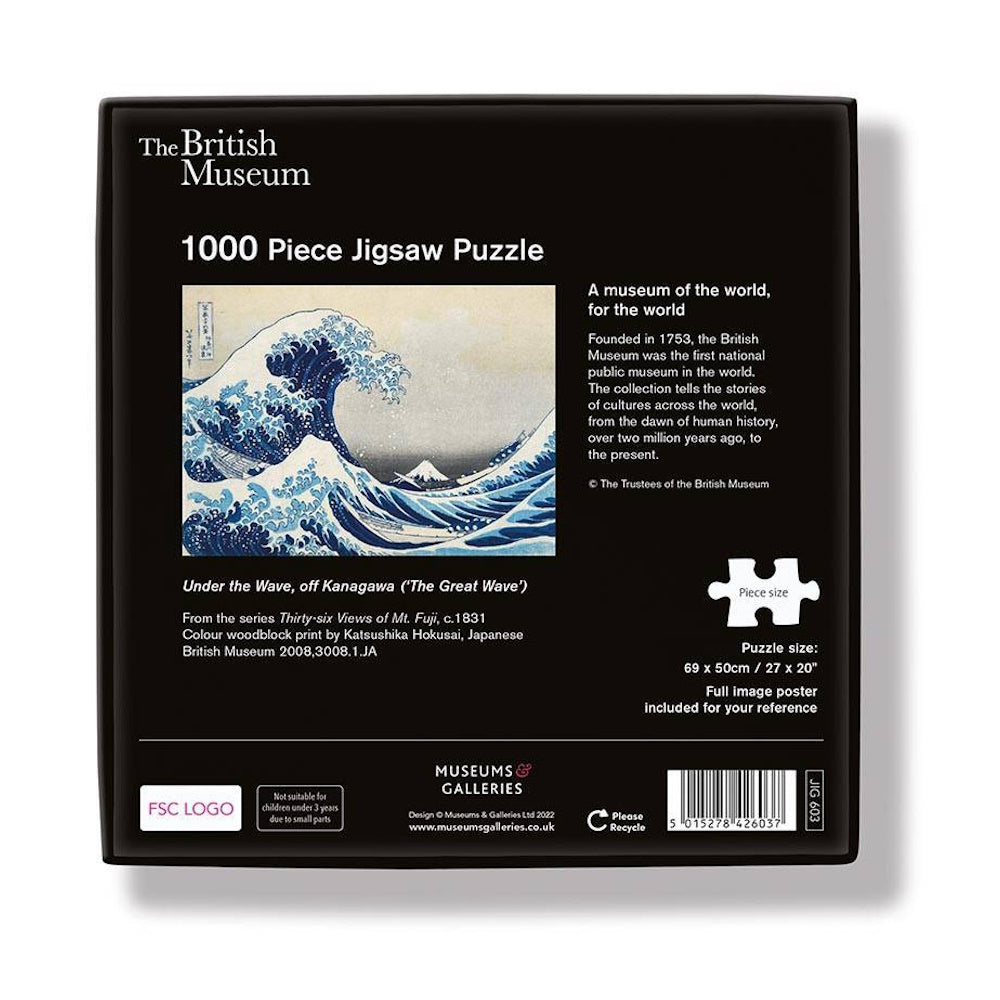 British Museum 1000 Piece Puzzle - The Great Wave