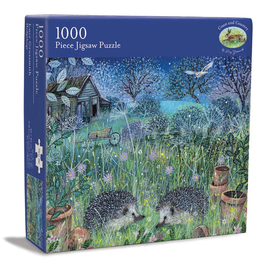 Coast & Country Hedgehogs 1000 Piece Jigsaw Puzzle