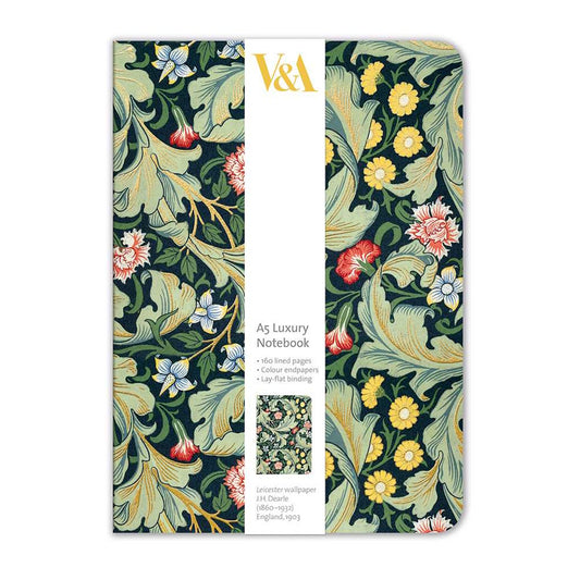 Museums & Galleries A5 Luxury Notebook - Leicester