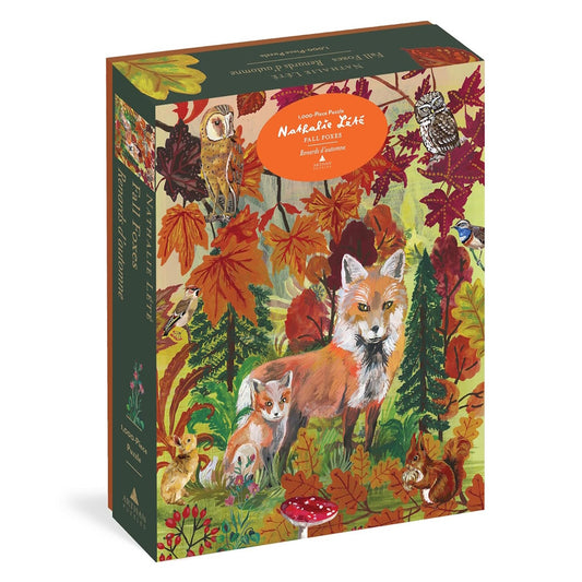 Nathalie Lété: Fall Foxes 1000 Piece Puzzle