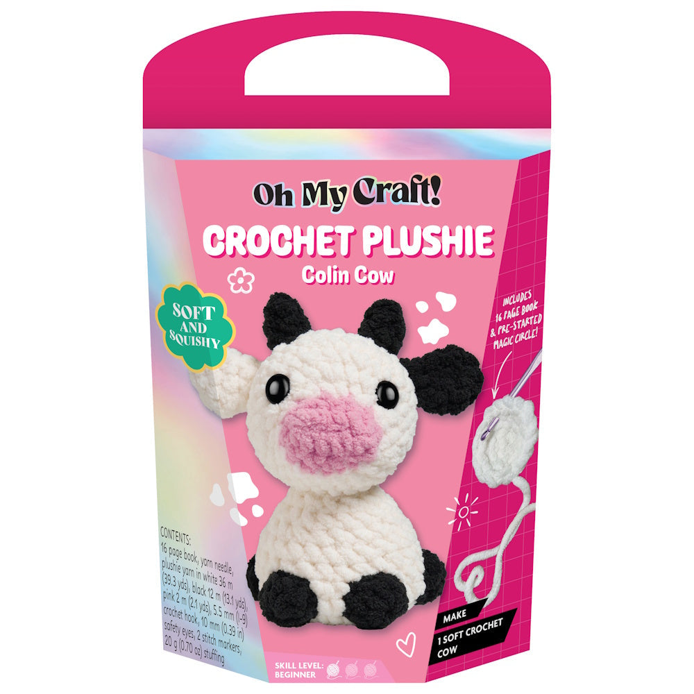 OMC! Crochet Plushie Kit - Colin Cow