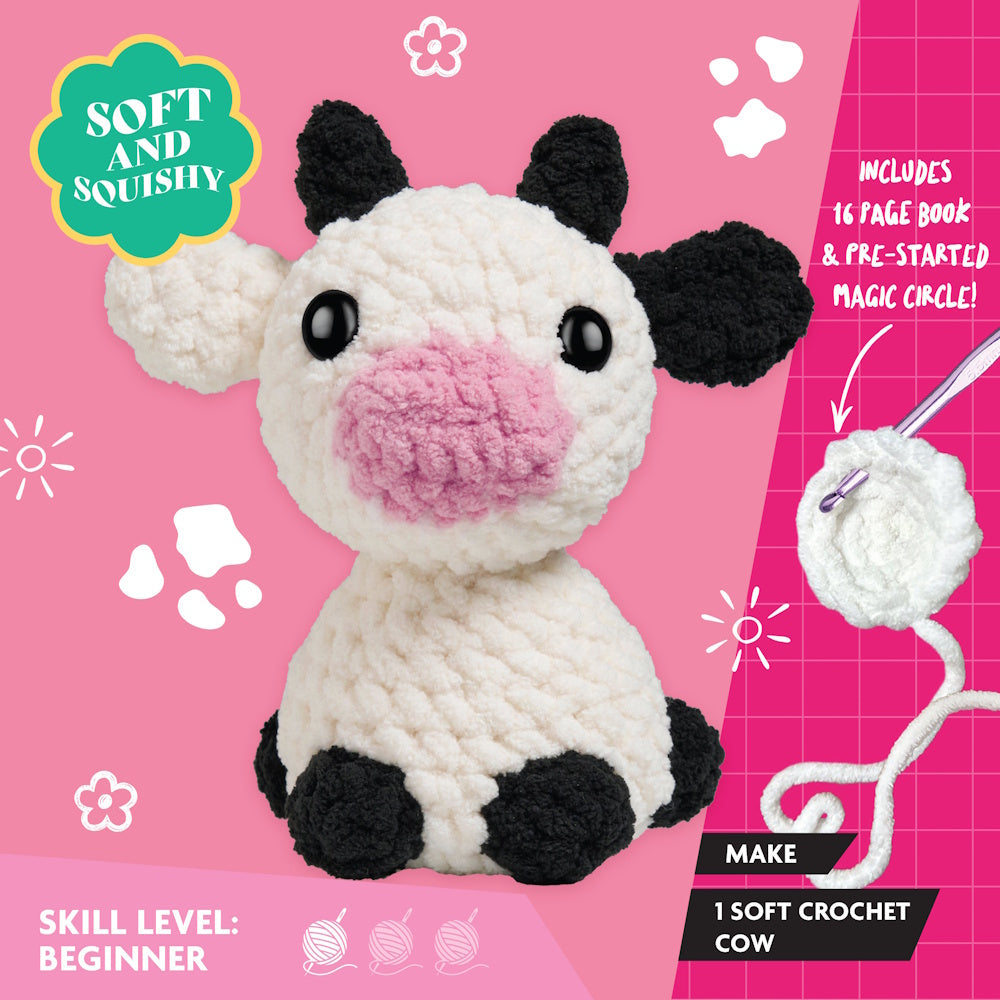 OMC! Crochet Plushie Kit - Colin Cow