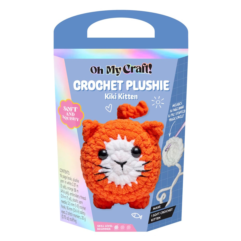 OMC! Crochet Plushie Kit - Kiki Kitten