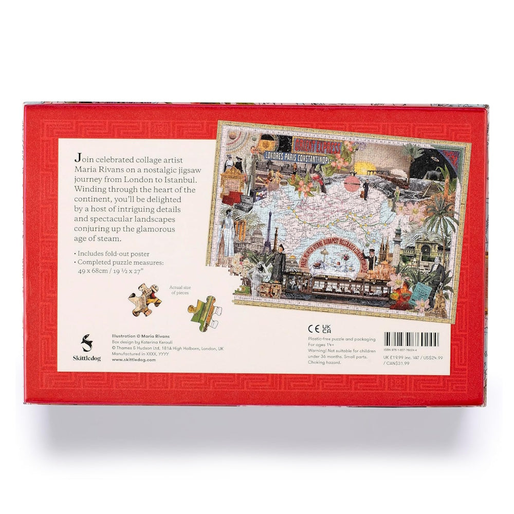 Orient Express 1000 Piece Puzzle