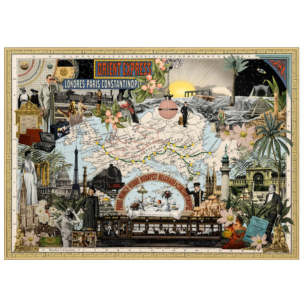 Orient Express 1000 Piece Puzzle