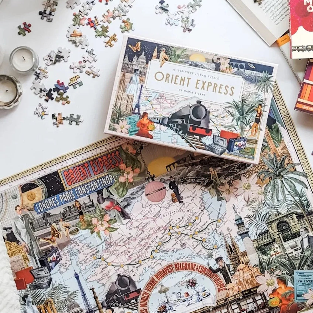 Orient Express 1000 Piece Puzzle