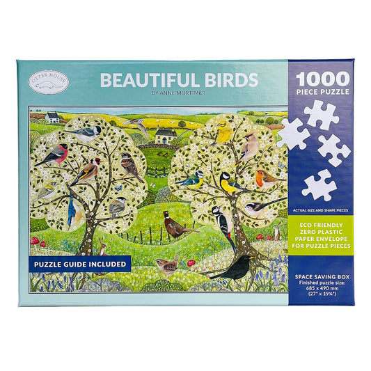 Otter House 1000 Piece Puzzle - Beautiful Birds