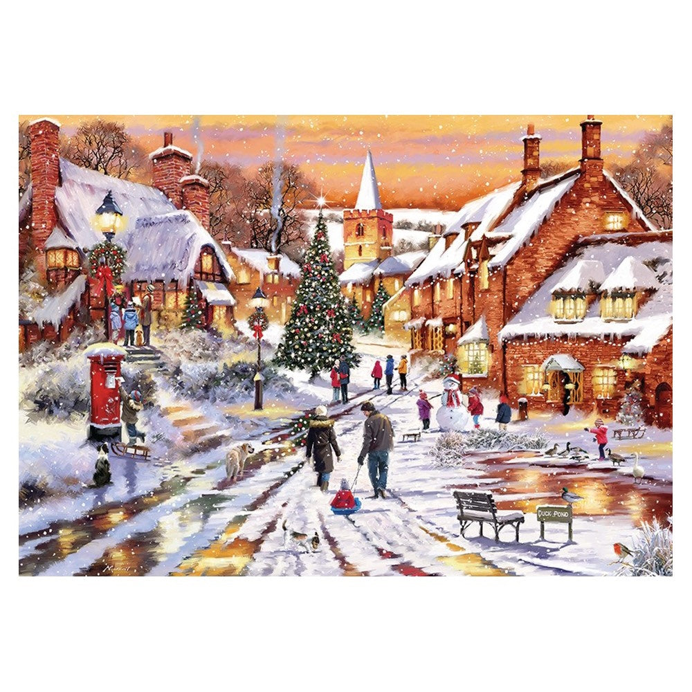 Otter House 1000 Piece Puzzle - Village Lights