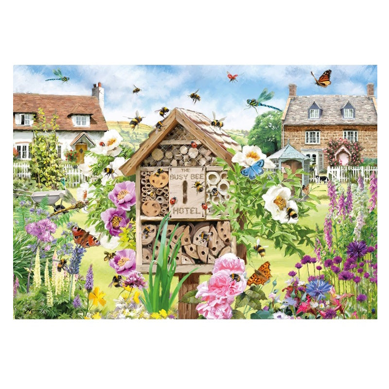 Otter House 500 Piece Puzzle - Busy Bee Hotel