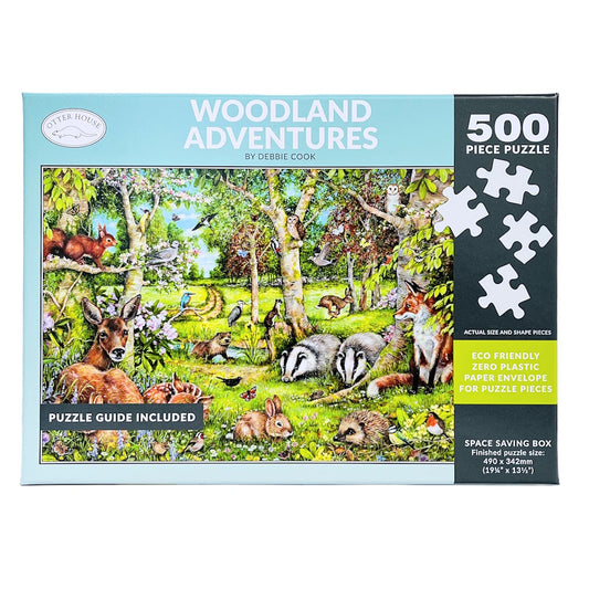 Otter House 500 Piece Puzzle - Woodland Aventures