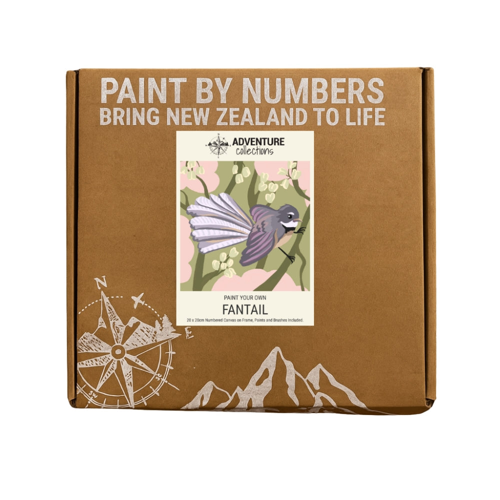 Adventure Collections Paint By Numbers Kit - Fantail