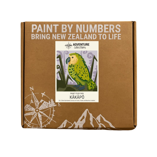 Adventure Collections Paint By Numbers Kit - Kakapo