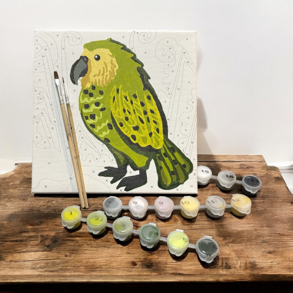 Adventure Collections Paint By Numbers Kit - Kakapo