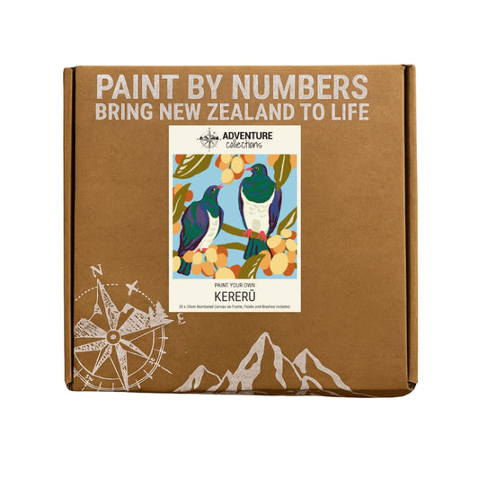 Adventure Collections Paint By Numbers Kit - Kereru