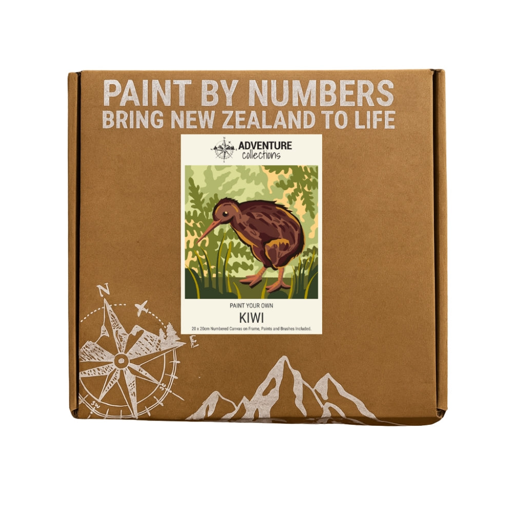 Adventure Collections Paint By Numbers Kit - Kiwi