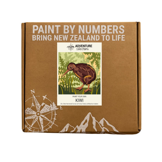 Adventure Collections Paint By Numbers Kit - Kiwi